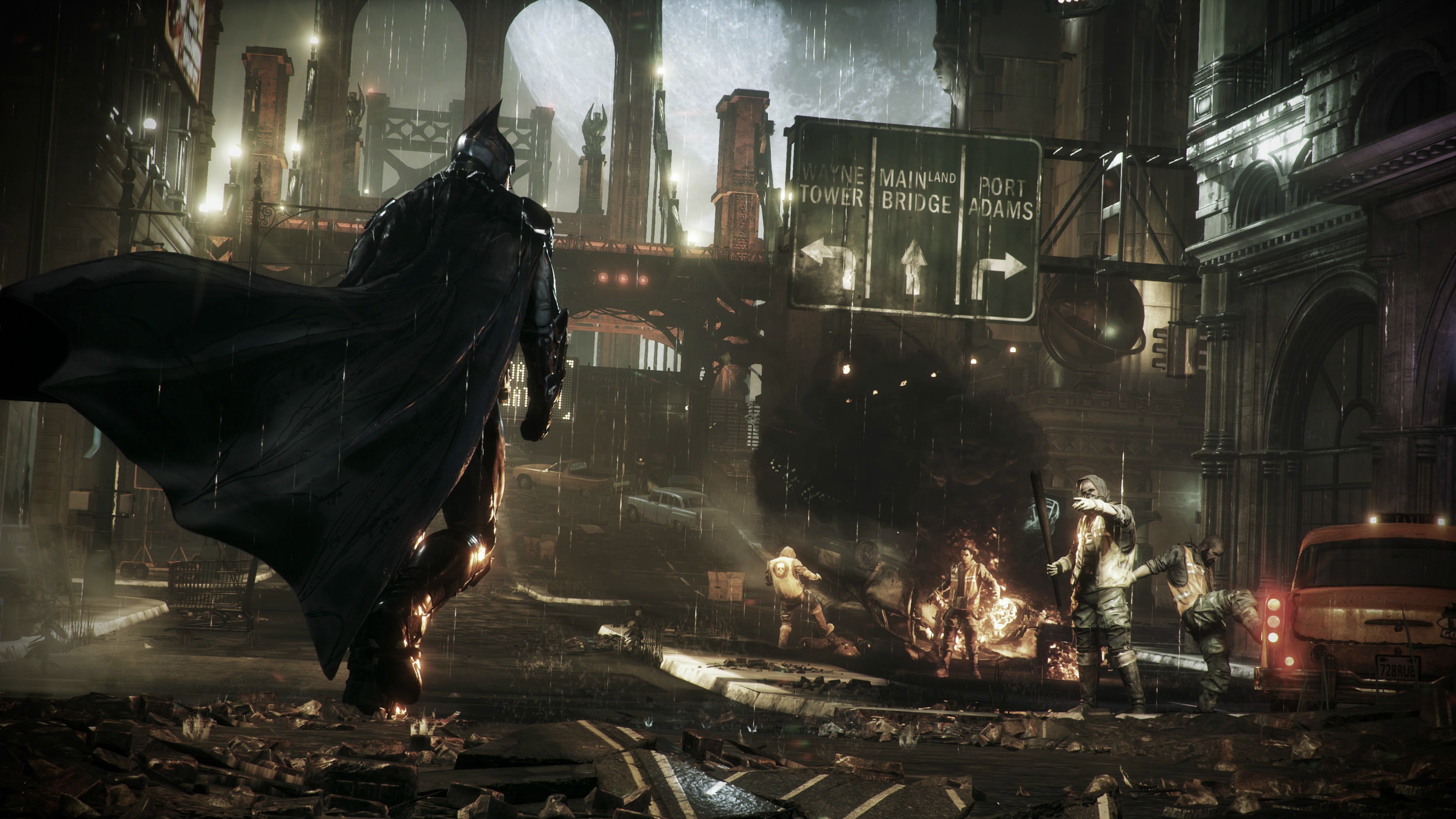 Как переключиться на женщину кошку в batman arkham knight